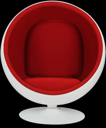 Redand White Ball Chair Design