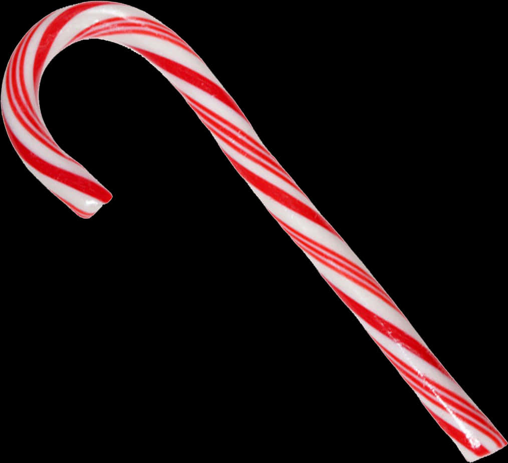 Redand White Candy Cane PNG with transparent background