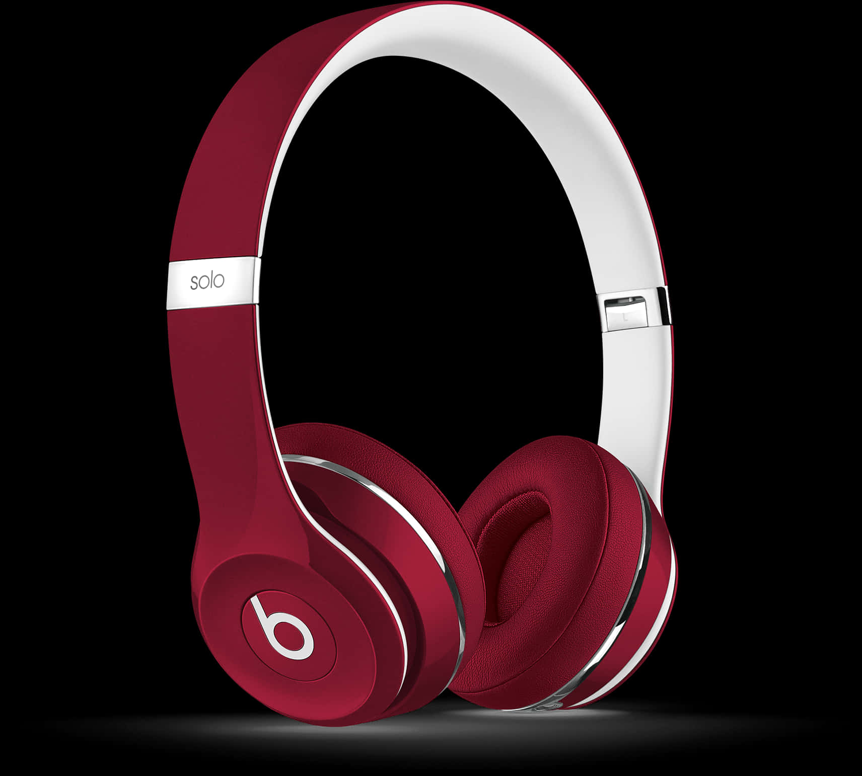 Redand White Headphones Product Showcase