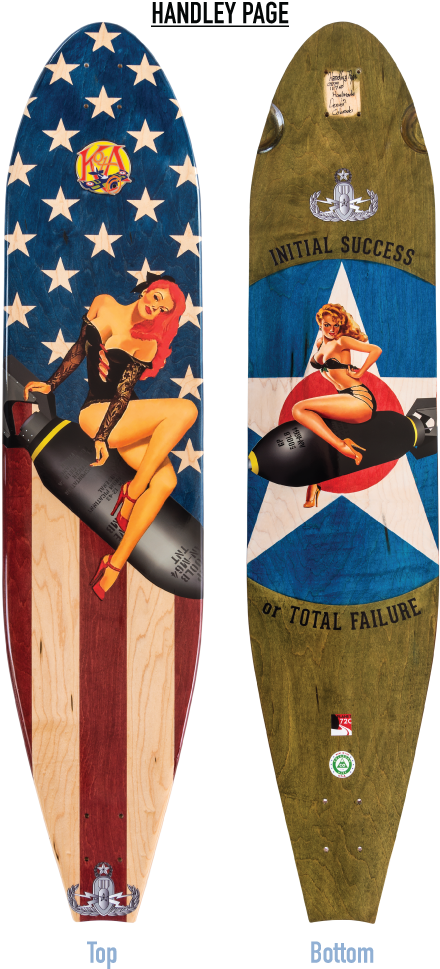 Redhead Pinup Surfboard Design