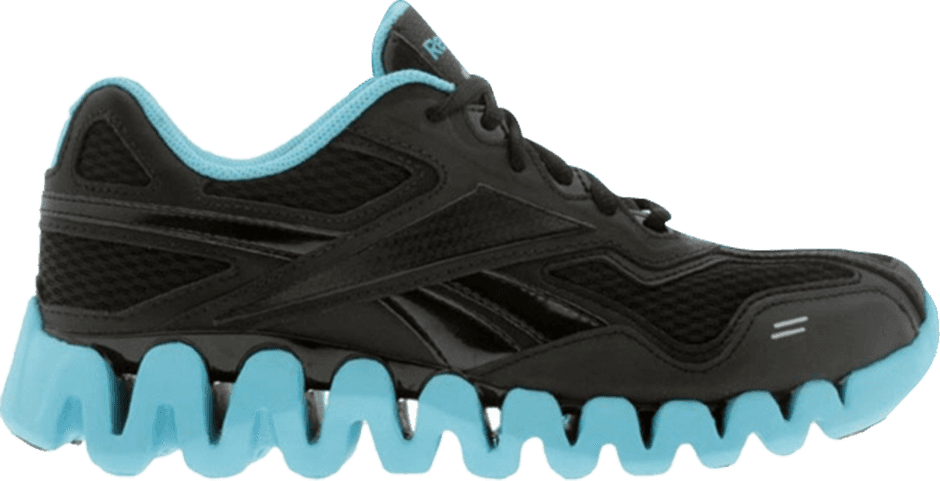 Reebok Big Kids Zigtech Zigenergy - Reebok Zigtech Black And Yellow, HD Png Download PNG with transparent background
