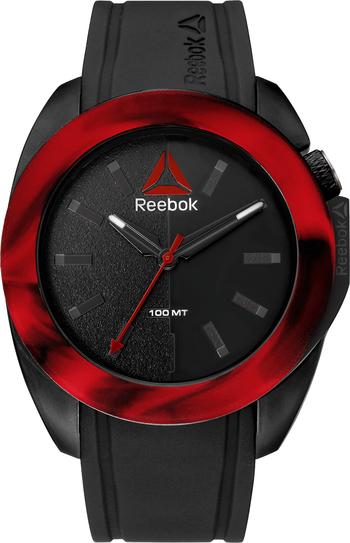 Reebok Black Red Analog Watch