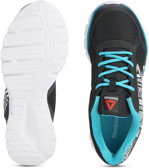 Reebok Black Teal Running Shoes