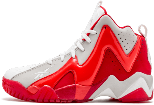 Reebok Kamikaze 2 Mid - Reebok Kamikaze 2 White And Red, HD Png Download PNG with transparent background