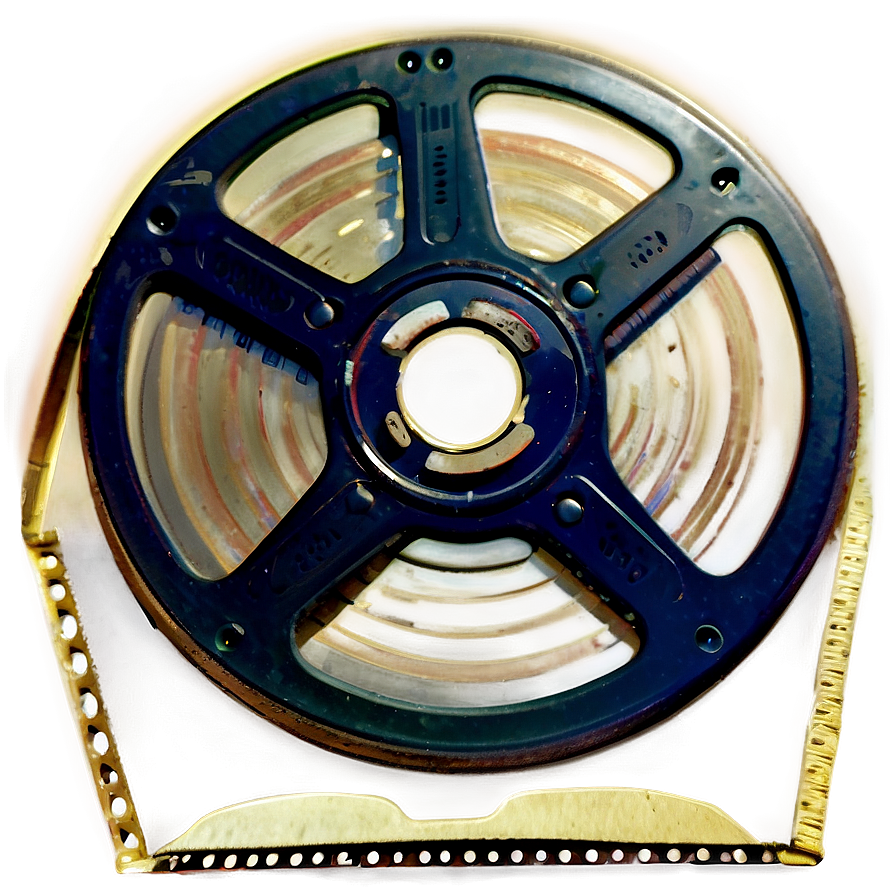 Reel To Reel Film Tape Png 06272024