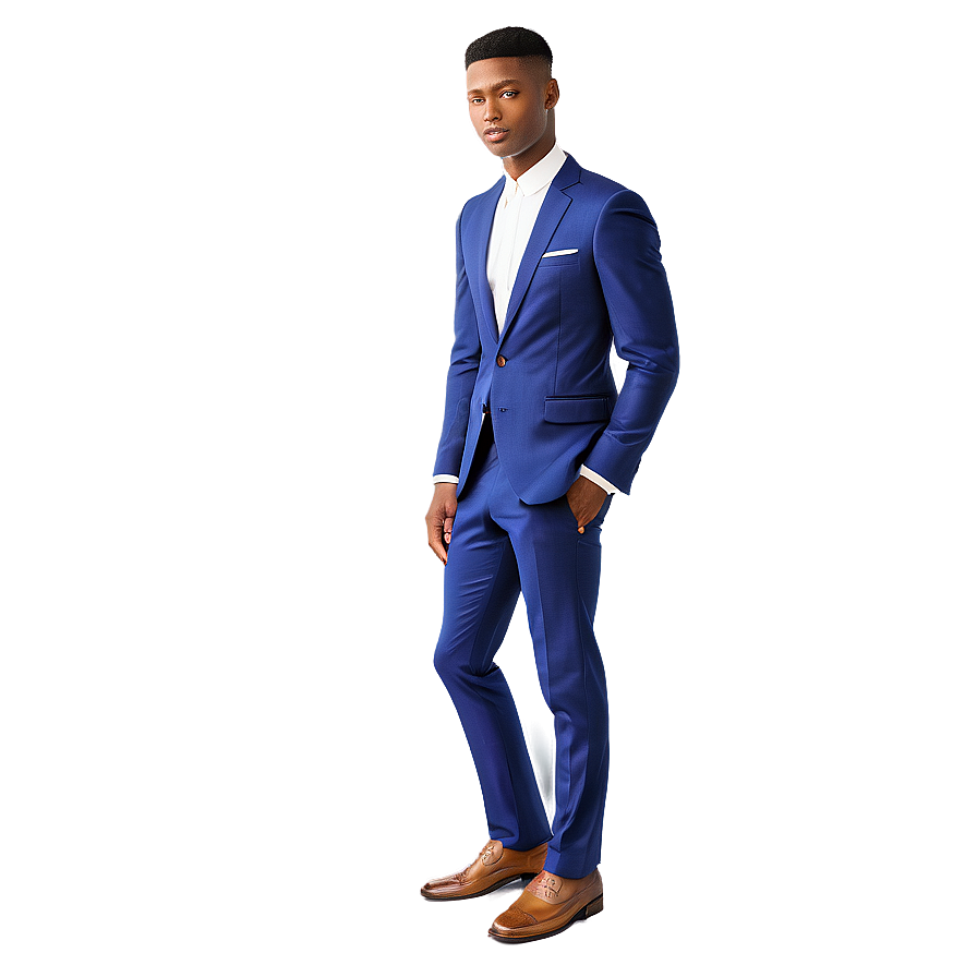 Refined Man Suit Png 06262024