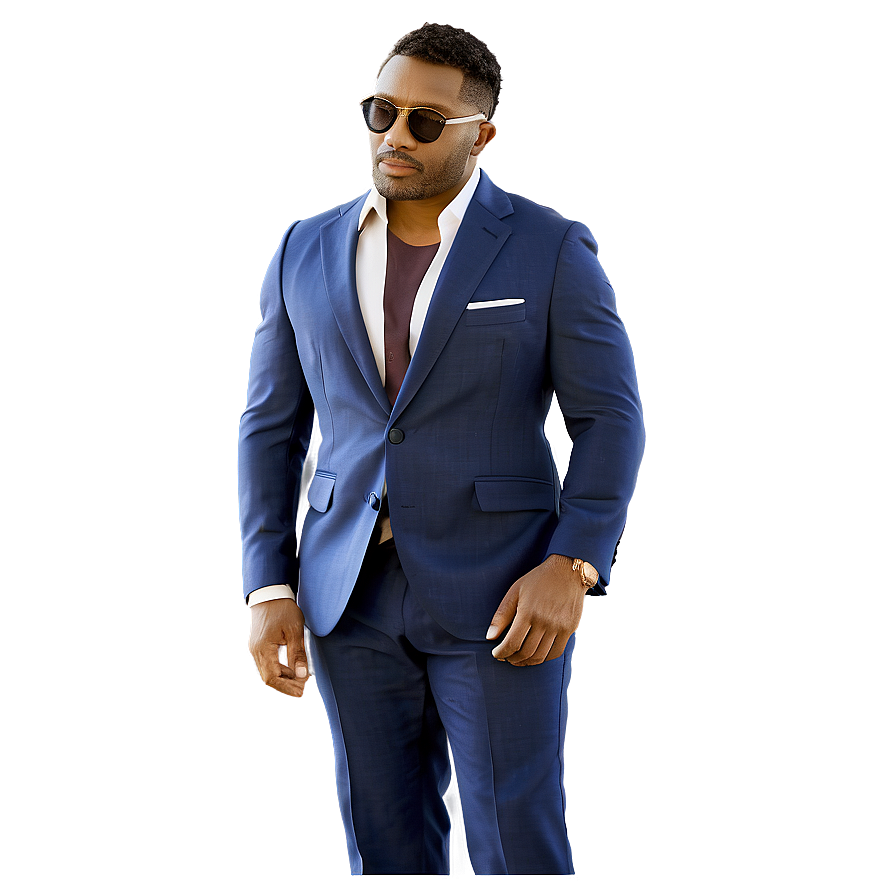 Refined Man Suit Png 06262024