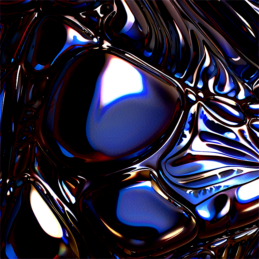 Reflective Obsidian Surface Png Saq64