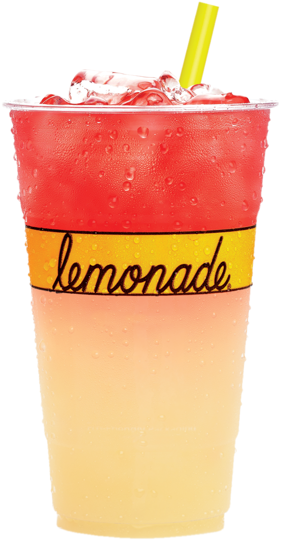 Photo Of Classic Or Cucumber Mint With Red Hibiscus - Lemonade Restaurant Drinks, HD Png Download PNG with transparent background