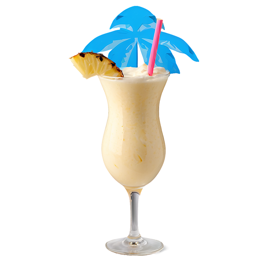 Refreshing Pina Colada Beverage Png 96