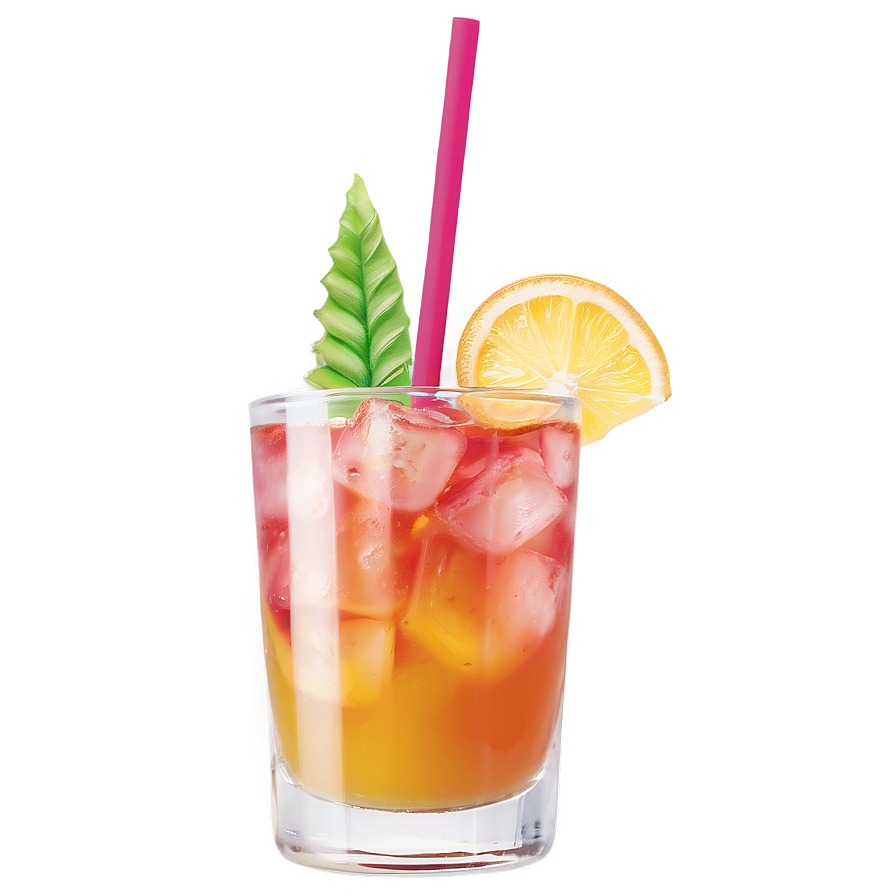 Refreshing Tropical Drink Png 06112024