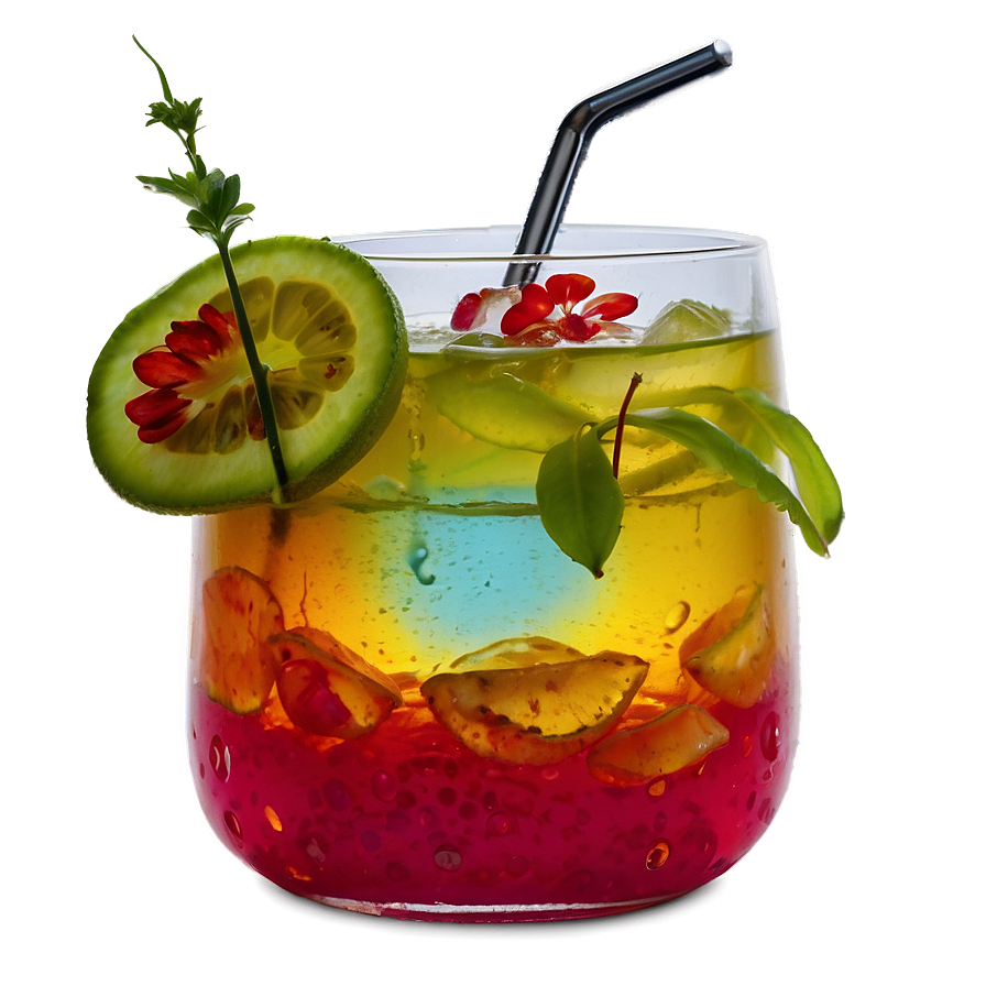 Refreshing Tropical Drink Png Ggw