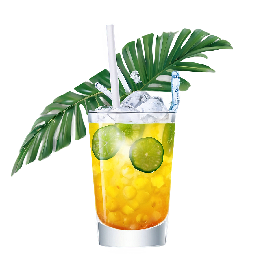 Refreshing Tropical Drink Png Yhh86