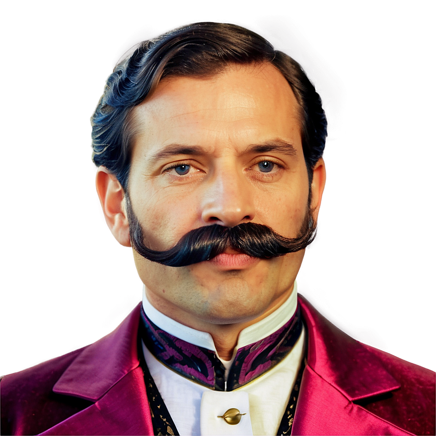 Regal Emperor Mustache Png 1