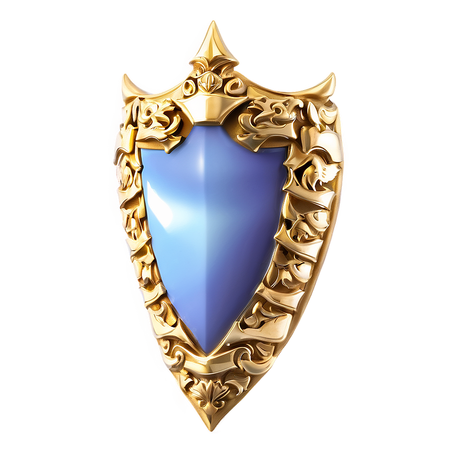 Regal Gold Shield Png 79