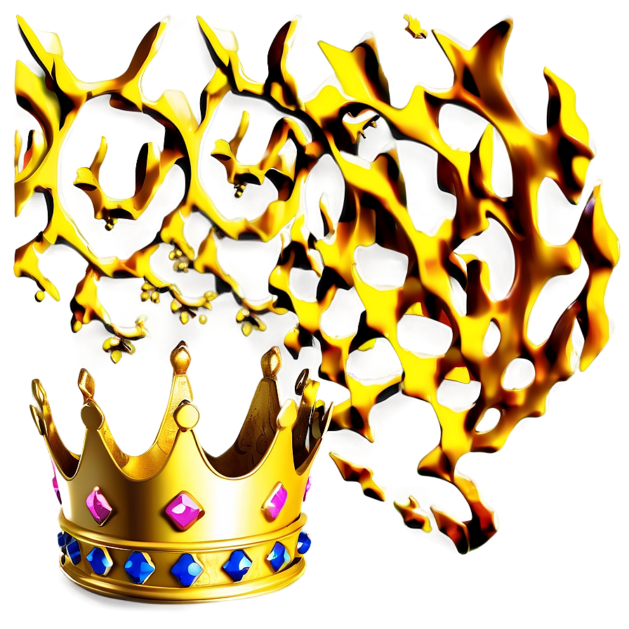 Regal Golden Crown Png Rfl