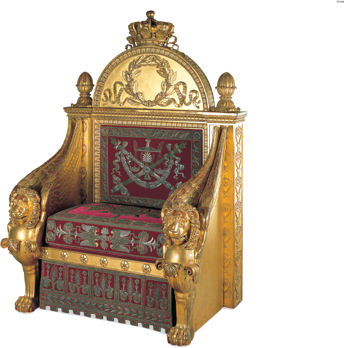 Download Throne Png Transparent - Throne Ancient Roman Chair, Png Download PNG with transparent background