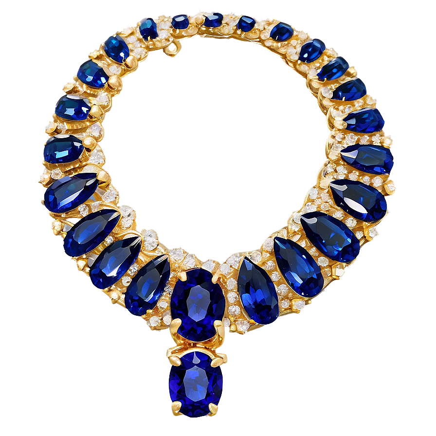 Regal Sapphire Jewelry Png 06112024