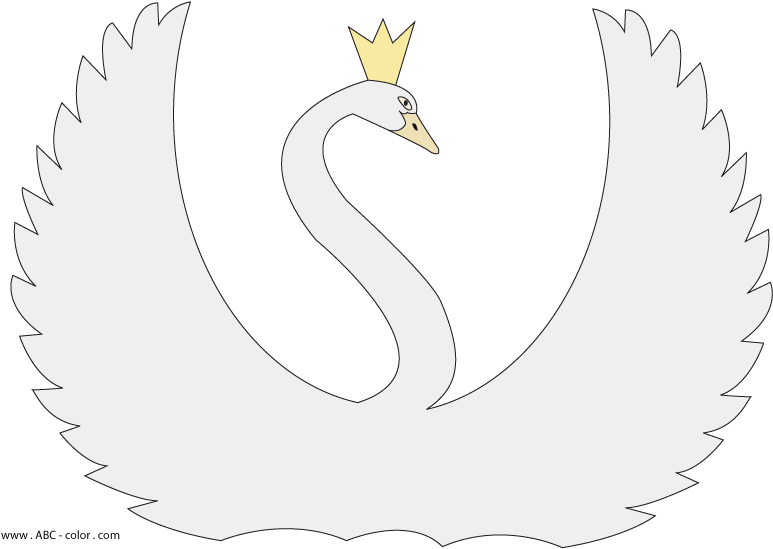 Regal Swan Illustration