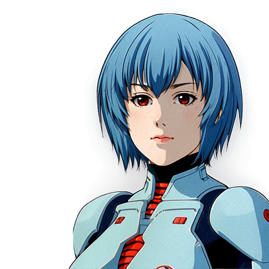 Rei Ayanami Clone Series PNG adr42 PNG with transparent background