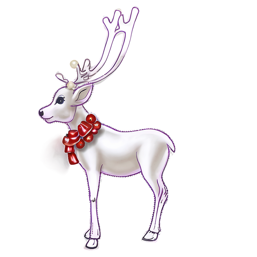 Reindeer Christmas Decor Png Mgi