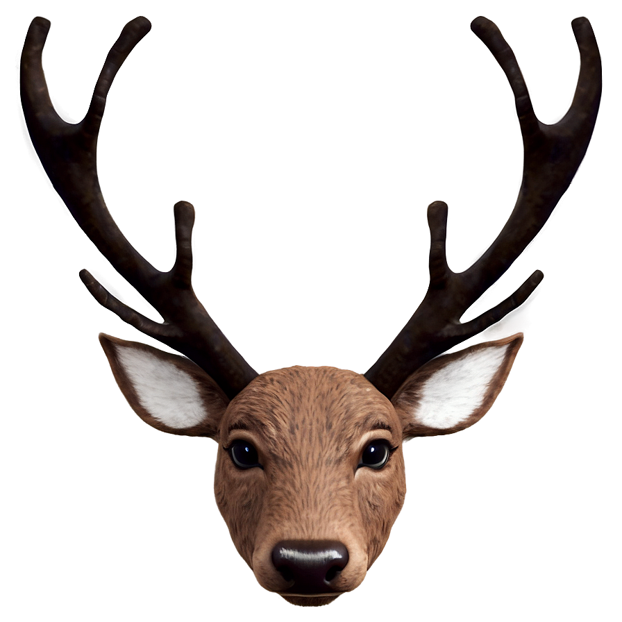 Reindeer Face Mask Png Pds