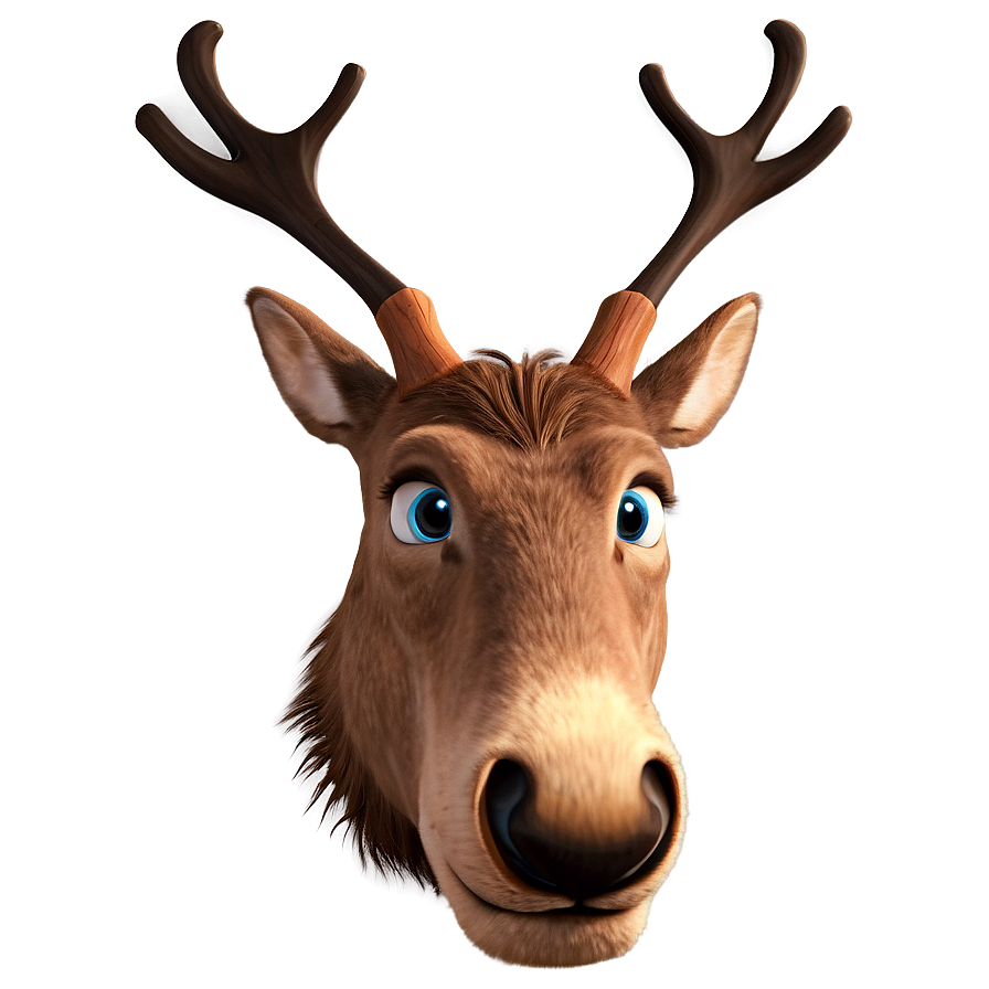 Reindeer Face Png Lxp