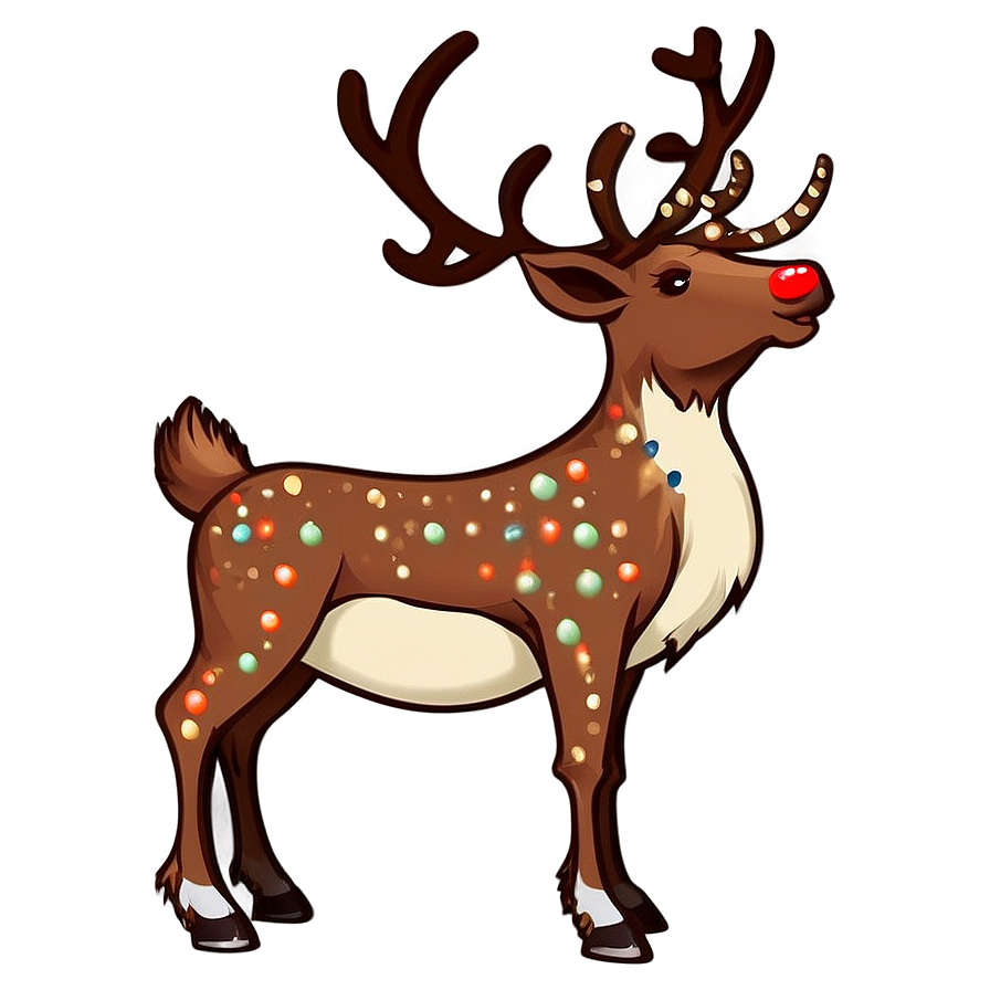 Reindeer Pattern Png 05212024