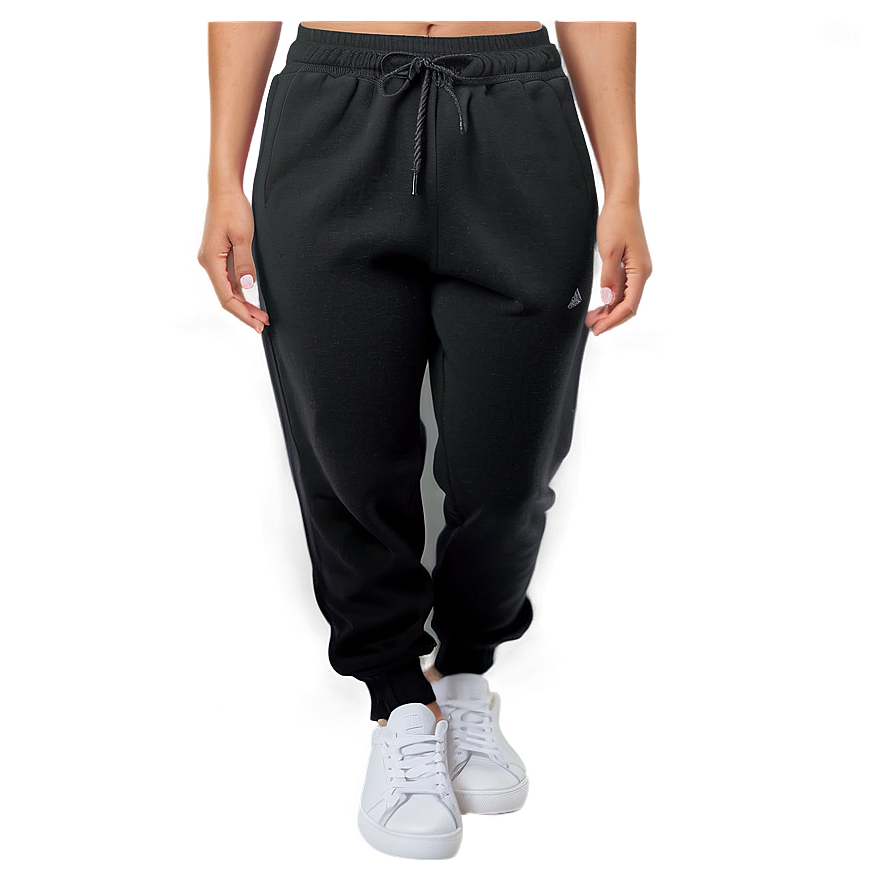 Relaxed Fit Black Sweatpants Png 70