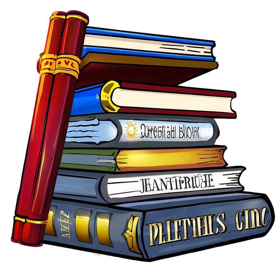 Religious Books Stack Png 53