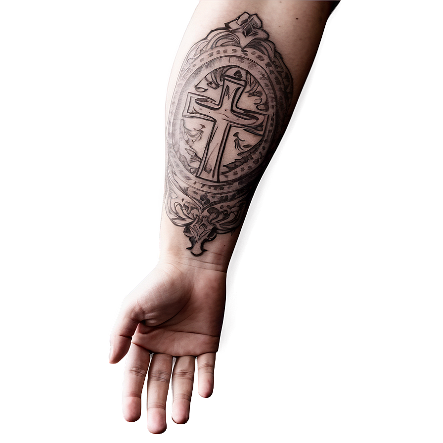 Religious Sleeve Tattoo Png 06262024