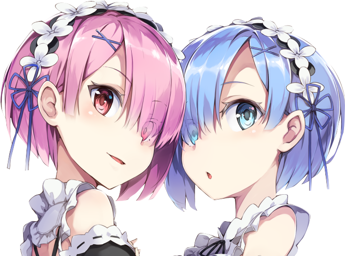 Remand Ram Re Zero Animated Characters