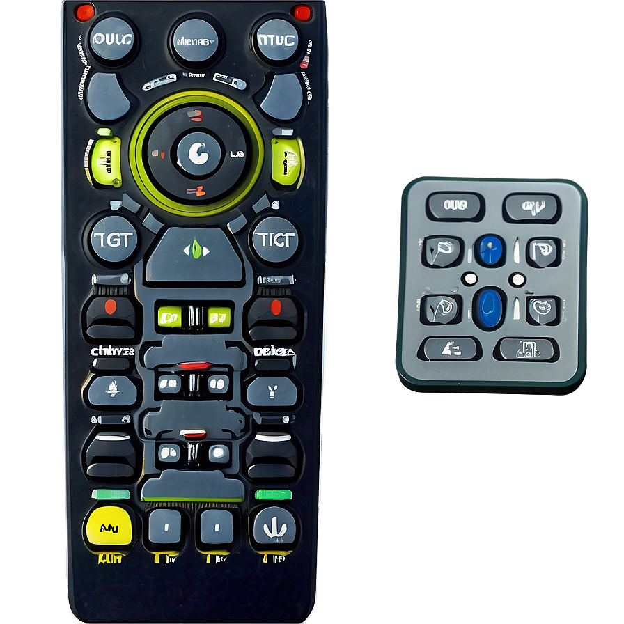 Remote Control with Buttons PNG 75 PNG image with a transparent background, free high-resolution download