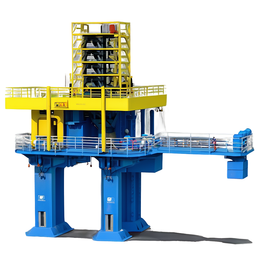 Remote Oil Extraction Platform Png Eho