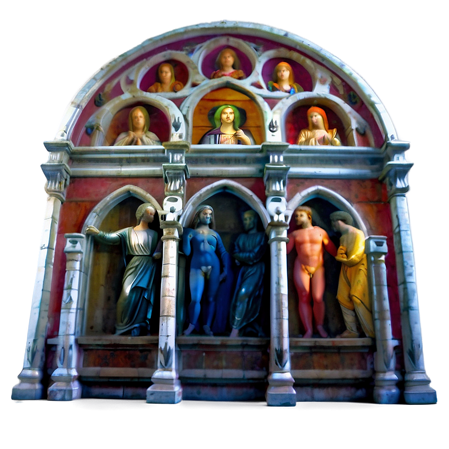 Renaissance Church Art PNG 32 PNG image with a transparent background, free high-resolution download