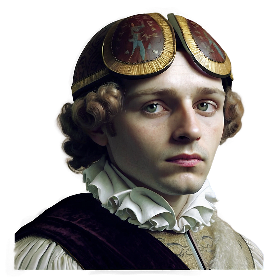 Renaissance Period Portrait PNG brp73 PNG image with a transparent background, free high-resolution download