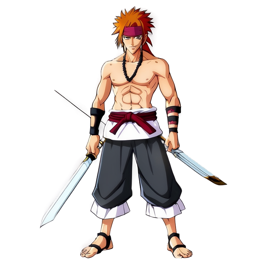 Renji Abarai Bleach Png Xbw46