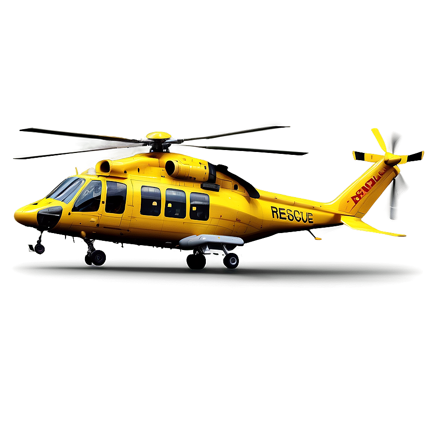 Rescue Helicopter Png 05212024