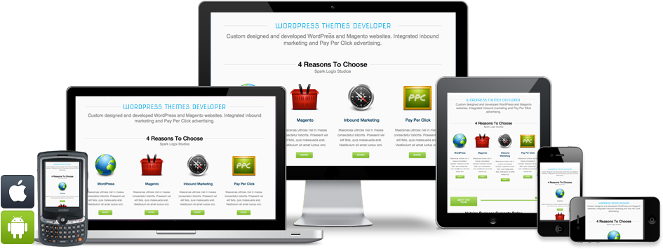 How Responsive Web Design Impacts Best Responsive Wordpress - Responsive Web Design คือ, HD Png Download PNG with transparent background