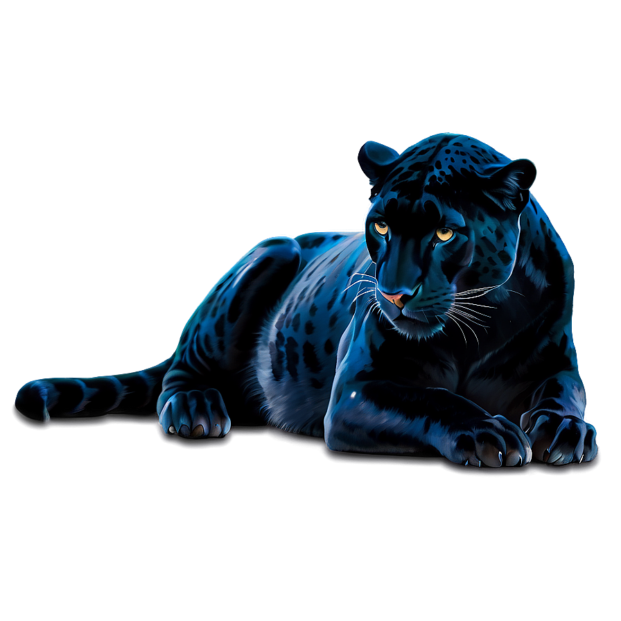 Resting Panther Png Iib18