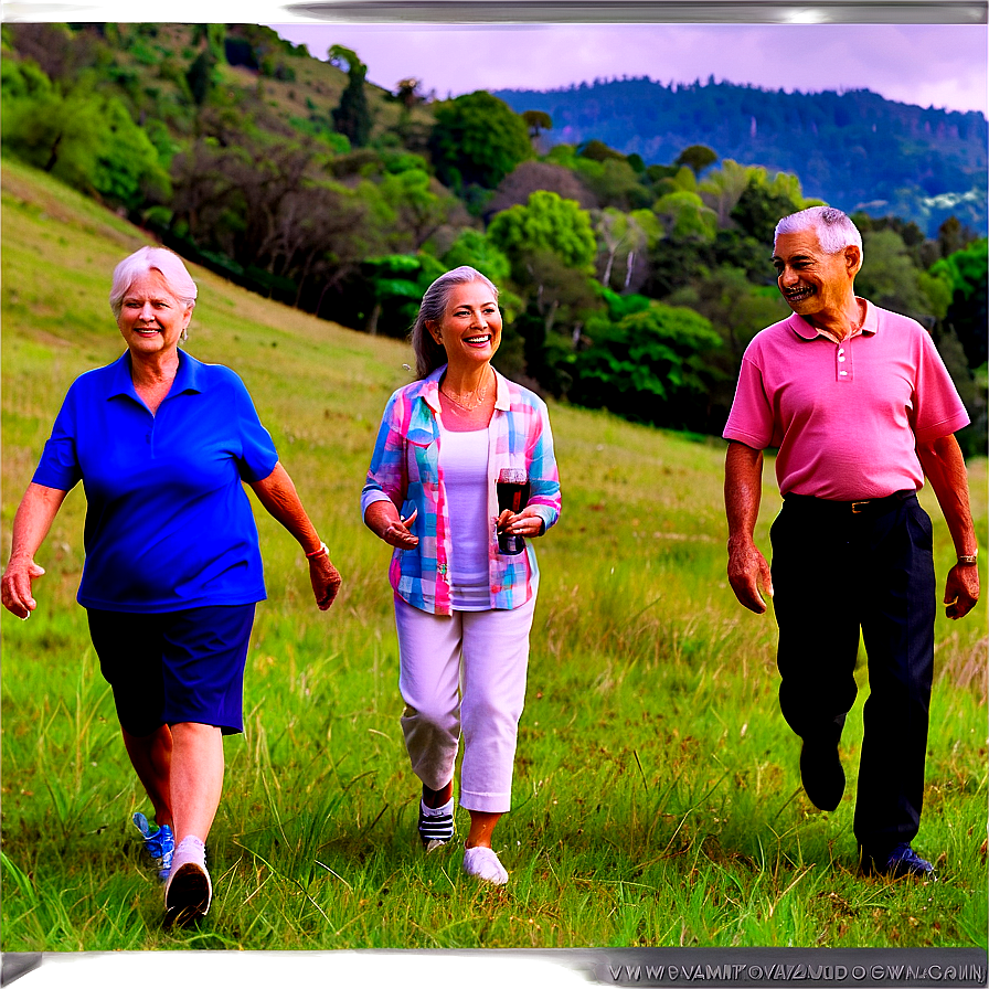 Retirement Healthy Living Png Veh60