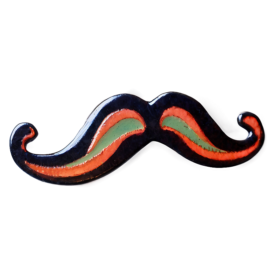 Retro 70s Mustache PNG 49 PNG image with a transparent background, free high-resolution download
