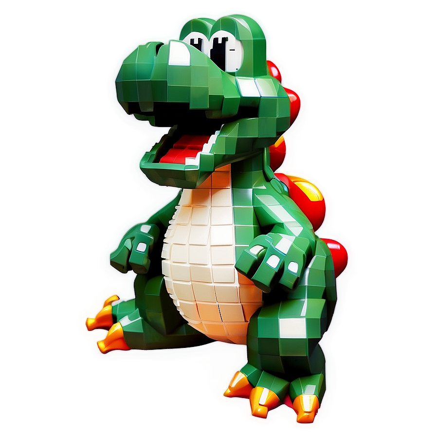 Retro 8-bit Yoshi Png Ctk99