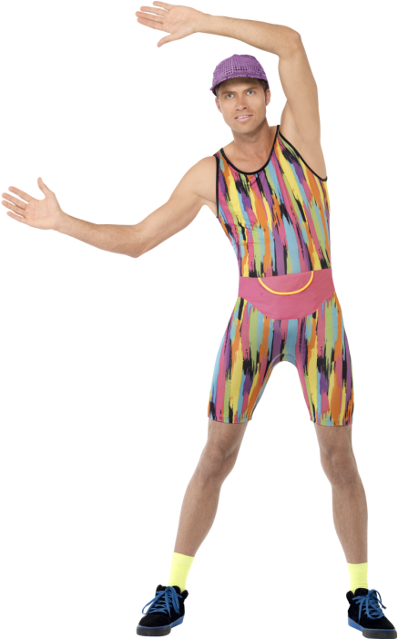 80's Men's Workout Clothes, HD Png Download PNG image with a transparent background, free high-resolution download
