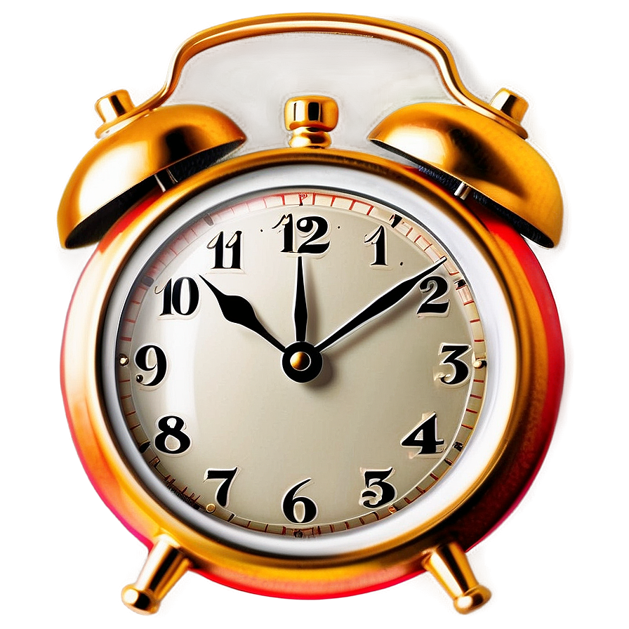 Retro Alarm Clock Png Lqy