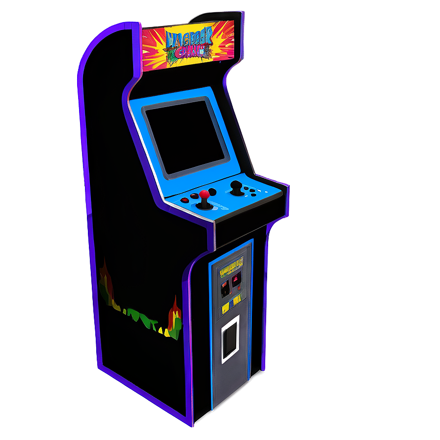 Retro Arcade Cabinet Png Fck