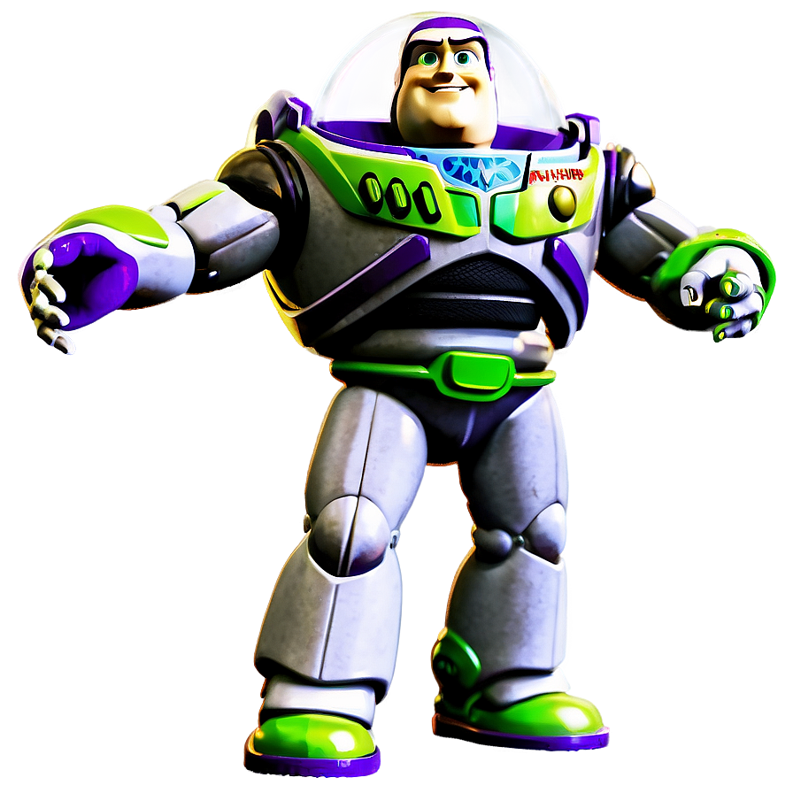 Retro Buzz Lightyear Toy Png Eyg3