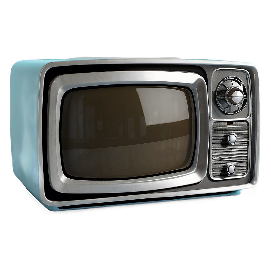 Retro Cartoon Tv Set Png Tjx90