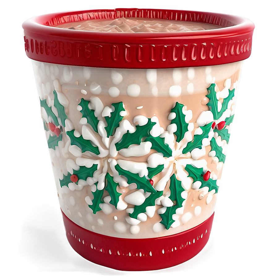 Retro Christmas Hot Chocolate Png Gol62