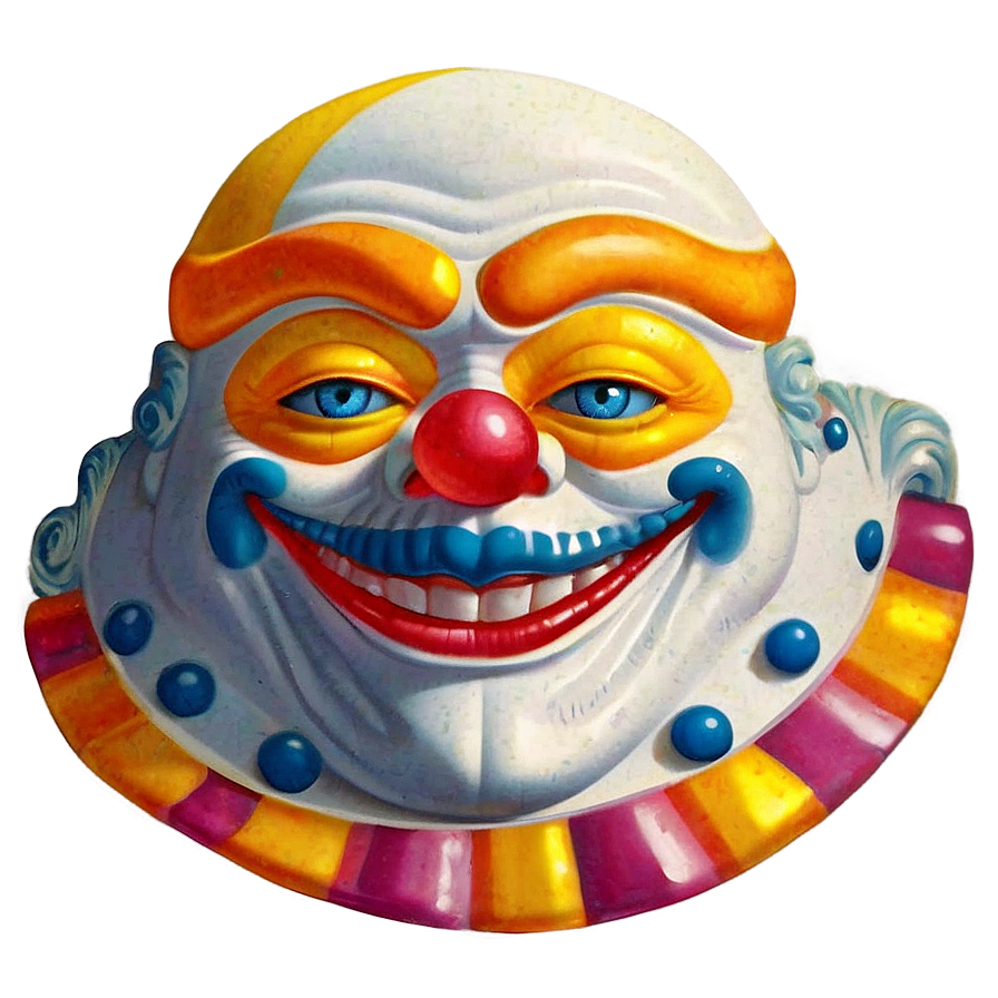 Retro Clown Advertisement Png Alo